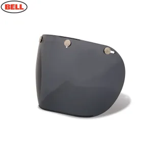 Bell Custom 500 Replacement Retro 3-Snap Visor - Dark Smoke