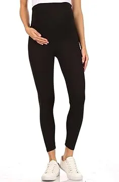 Black Women's Maternity Jegging comfy stretch pregnancy pants jegging