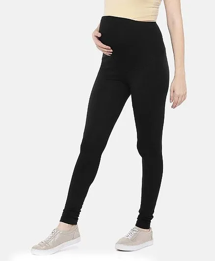 Black Women's Maternity Jegging comfy stretch pregnancy pants jegging