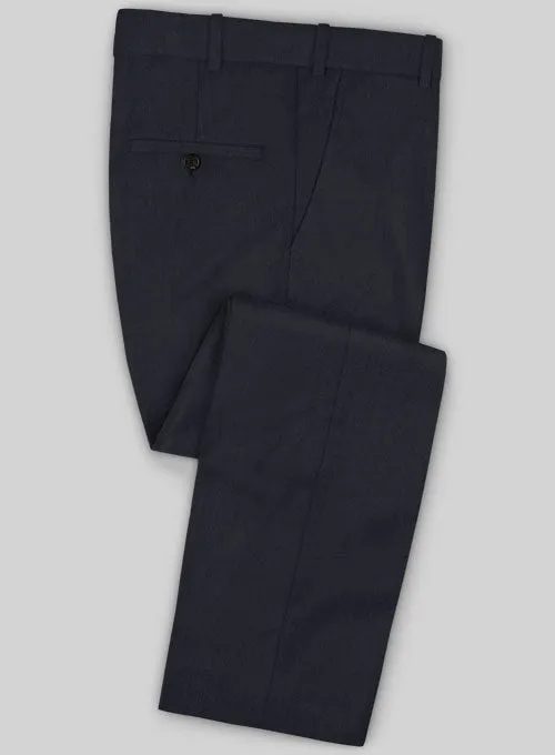 Caccioppoli Sun Dream Dark Navy Blue Wool Silk Suit