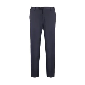 CORNELIANI Stretch Wool Trousers NAVY REG