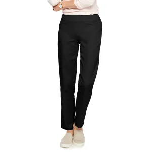 Croft & Barrow Women's Lace-Up Straight Fit Pants Effortless for Petite Women Croft & Barrow ,  black