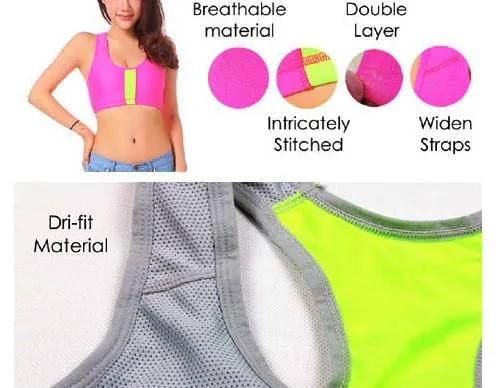 Dual Colour Dri-Fit Sports Bra