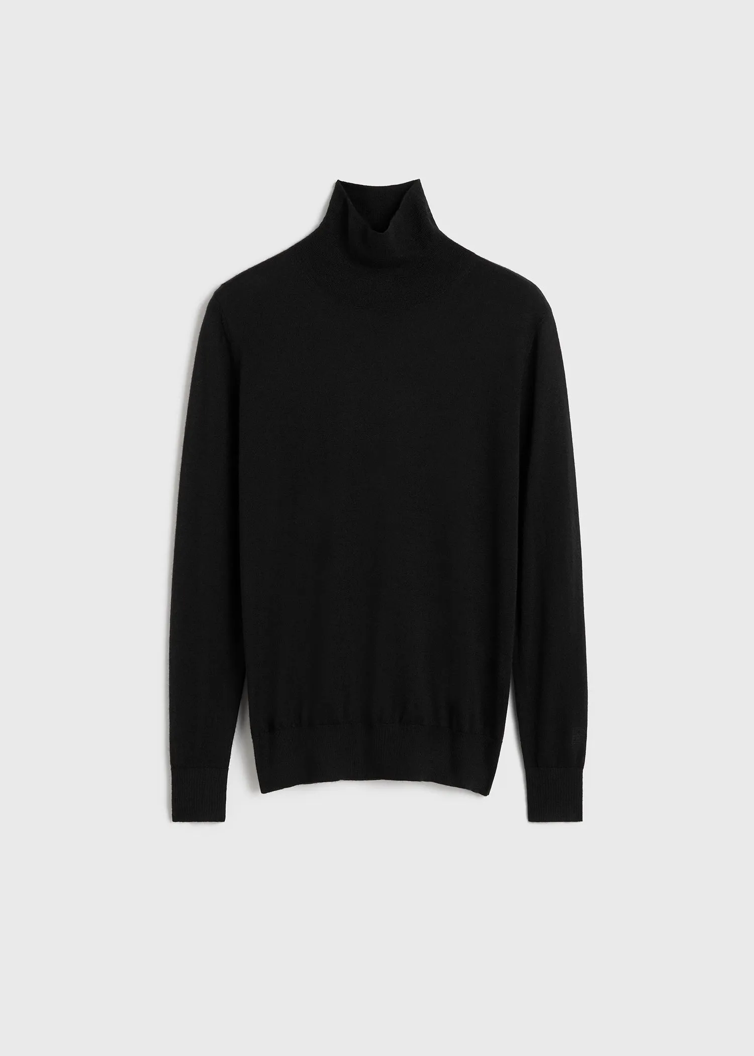 Fine turtleneck black