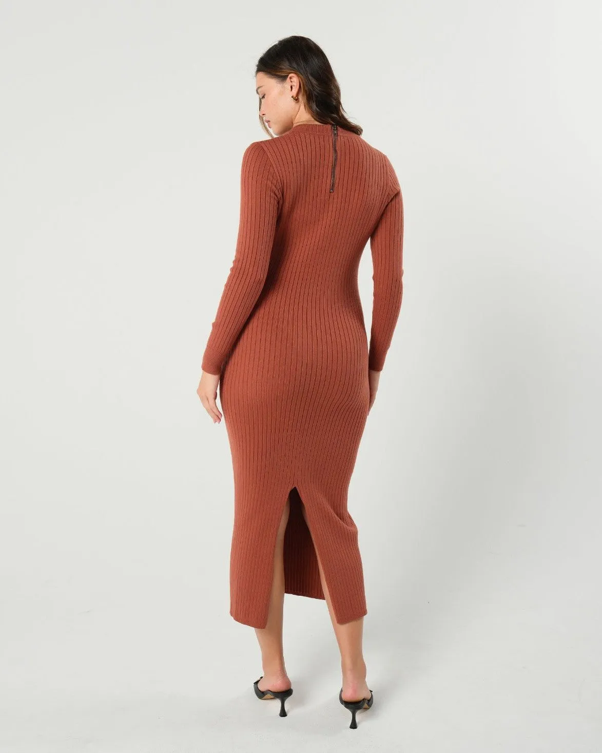 Full Body Maternity & Nursing Sweater Dress