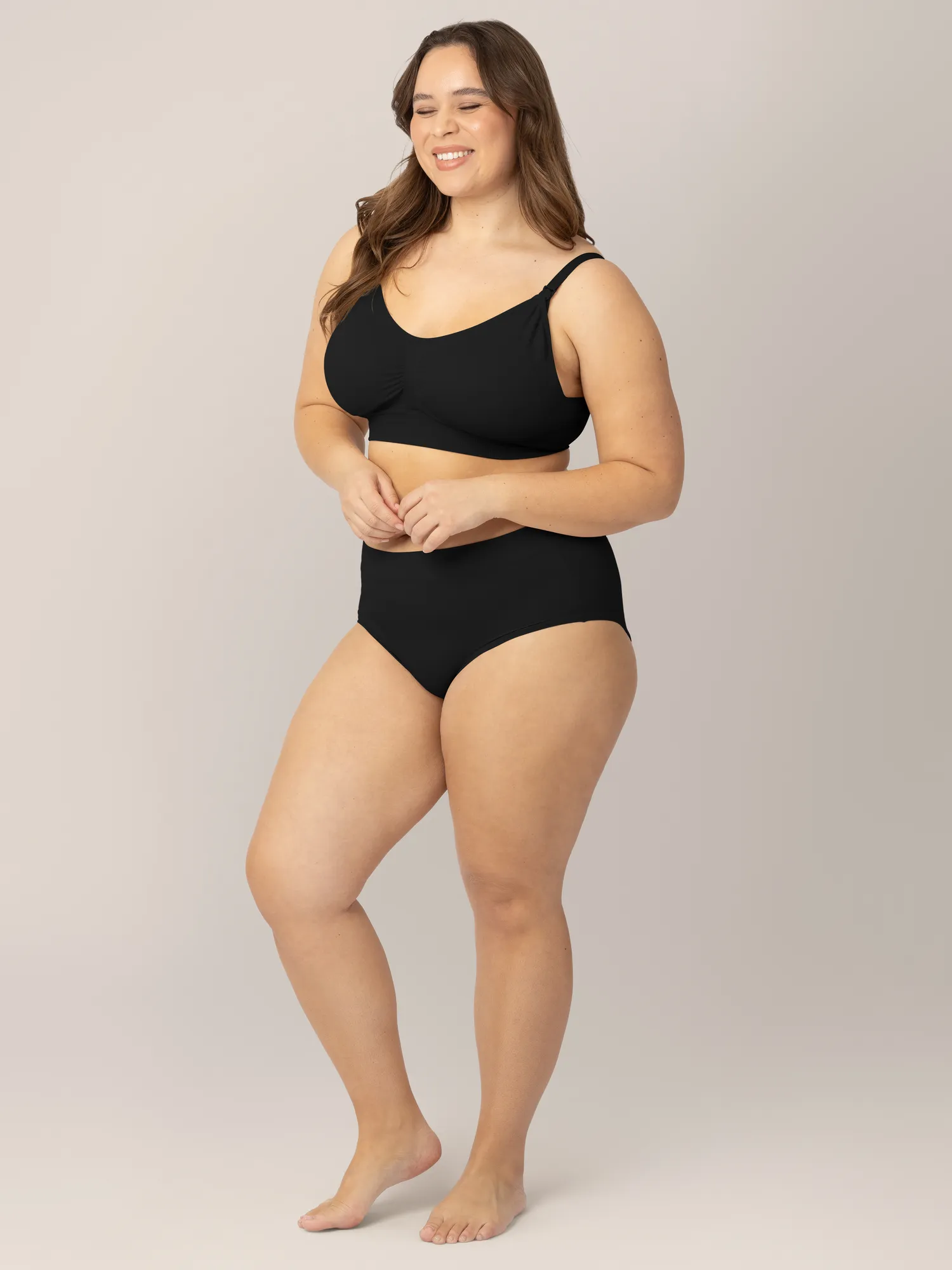 Grow with Me™ Maternity & Postpartum Brief | Black