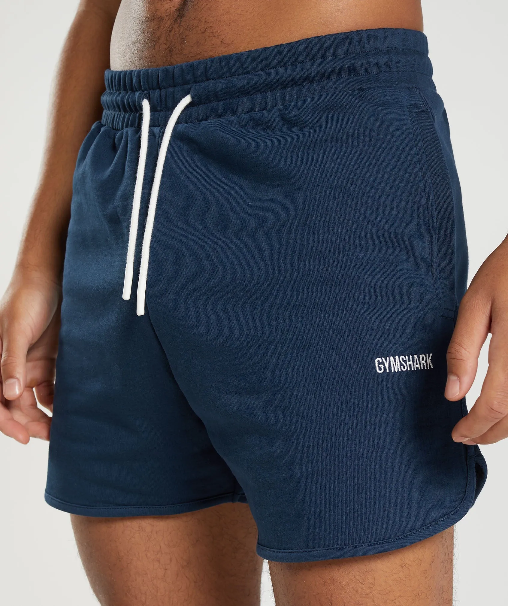 Gymshark Rest Day Sweats 4'' Lounge Shorts - Navy