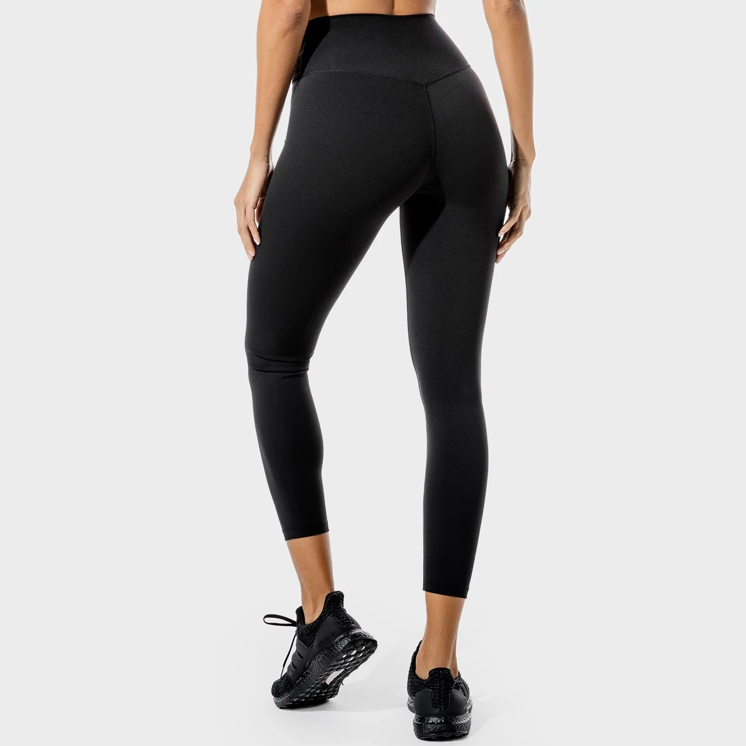 Infinity Cropped 7/8 Leggings - Black