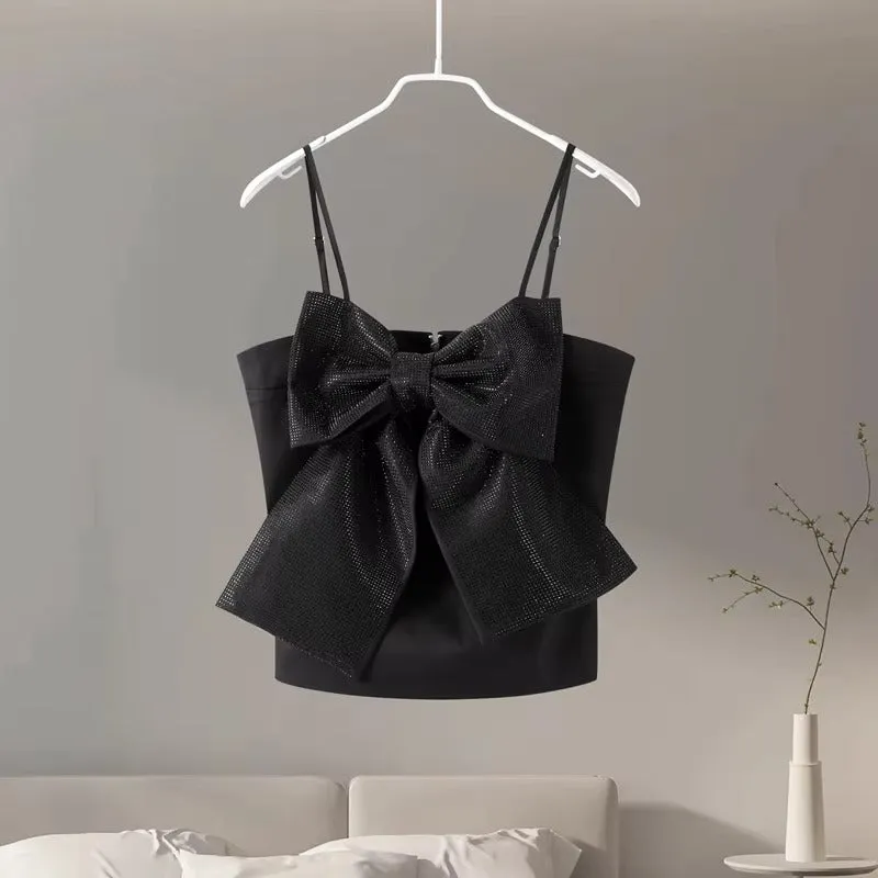 Kelly - Oversized bow top