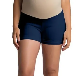 Maternity Ponte Shorts - Keeping it Cool in Navy