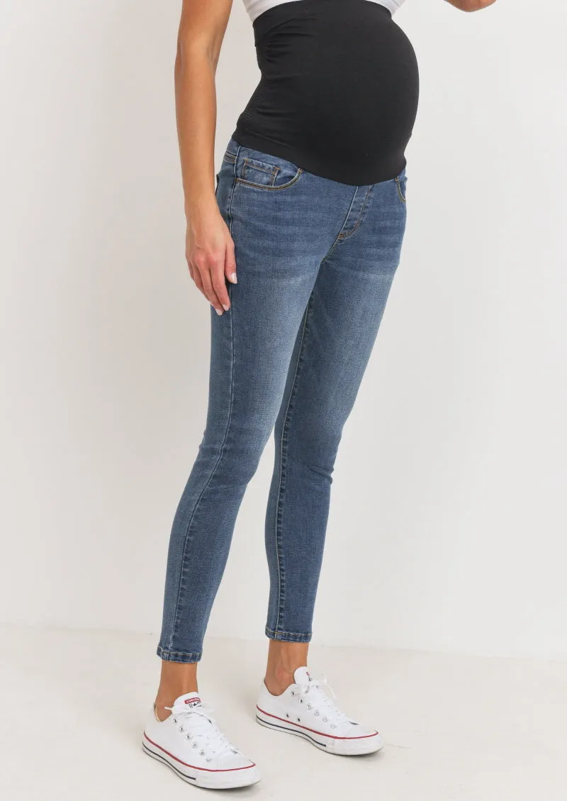 Maternity Stretch Jeans - Blue Jean Baby Skinny Jeans