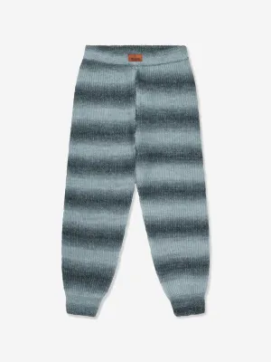 Missoni Kids Knitted Trousers in Grey