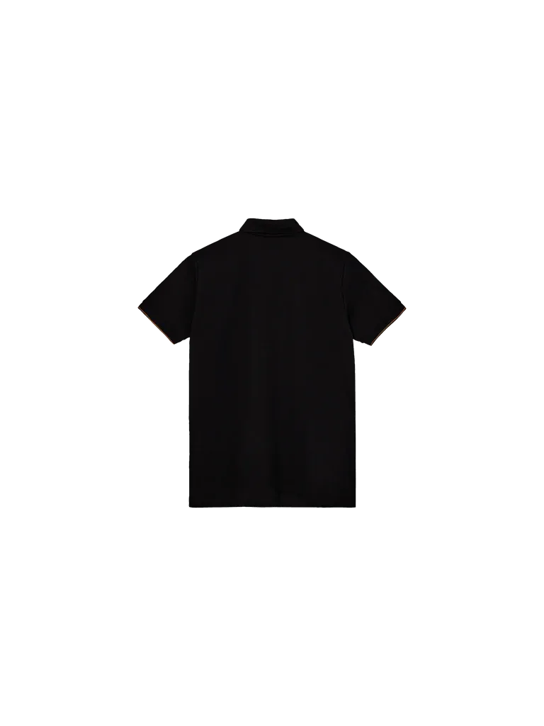 MMGHarvey Polo Ss Tee Black