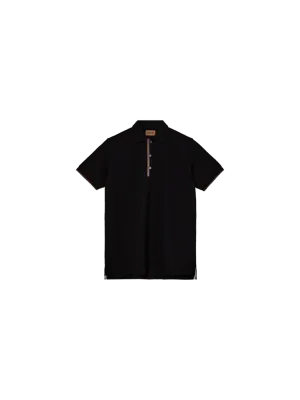 MMGHarvey Polo Ss Tee Black