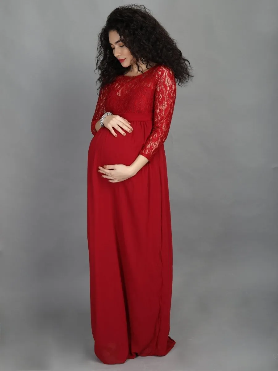 Mulberry Maternity Dress