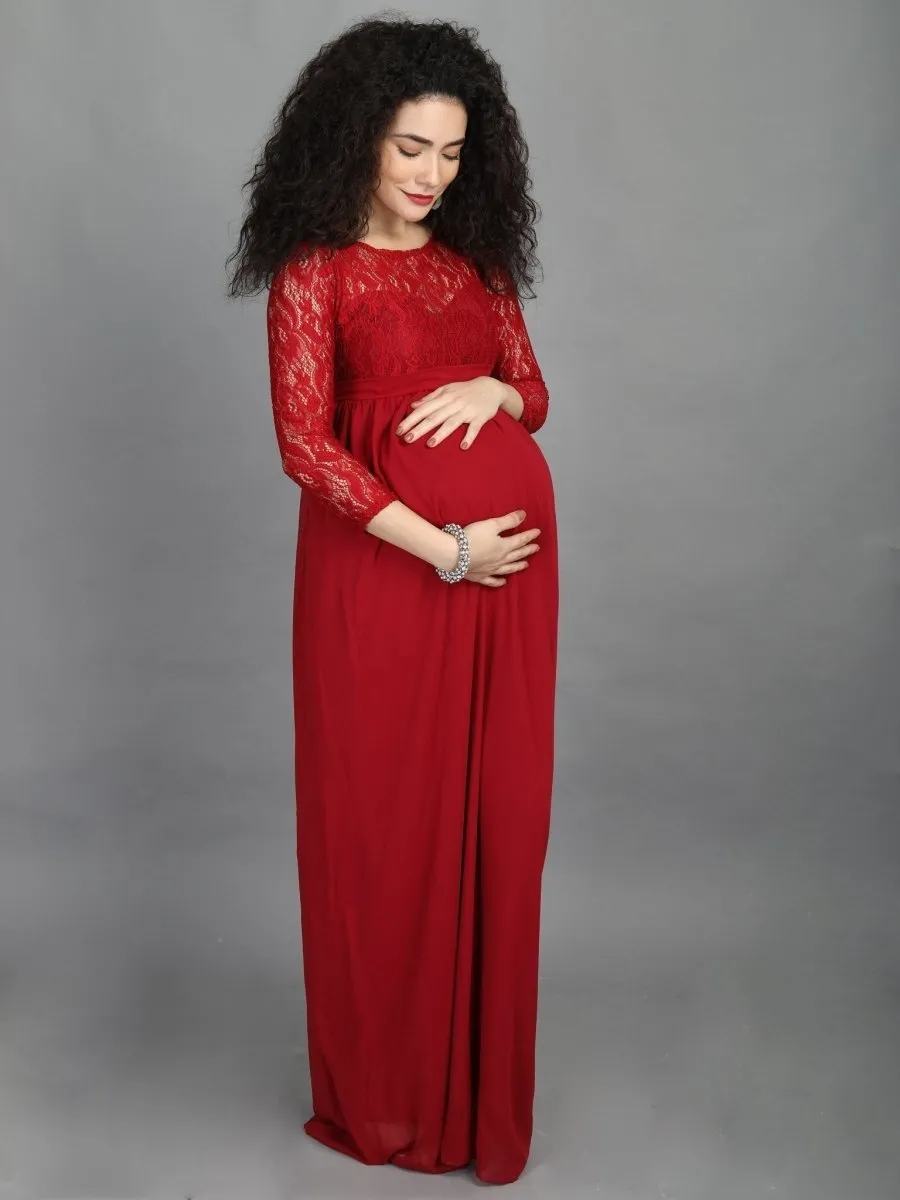 Mulberry Maternity Dress