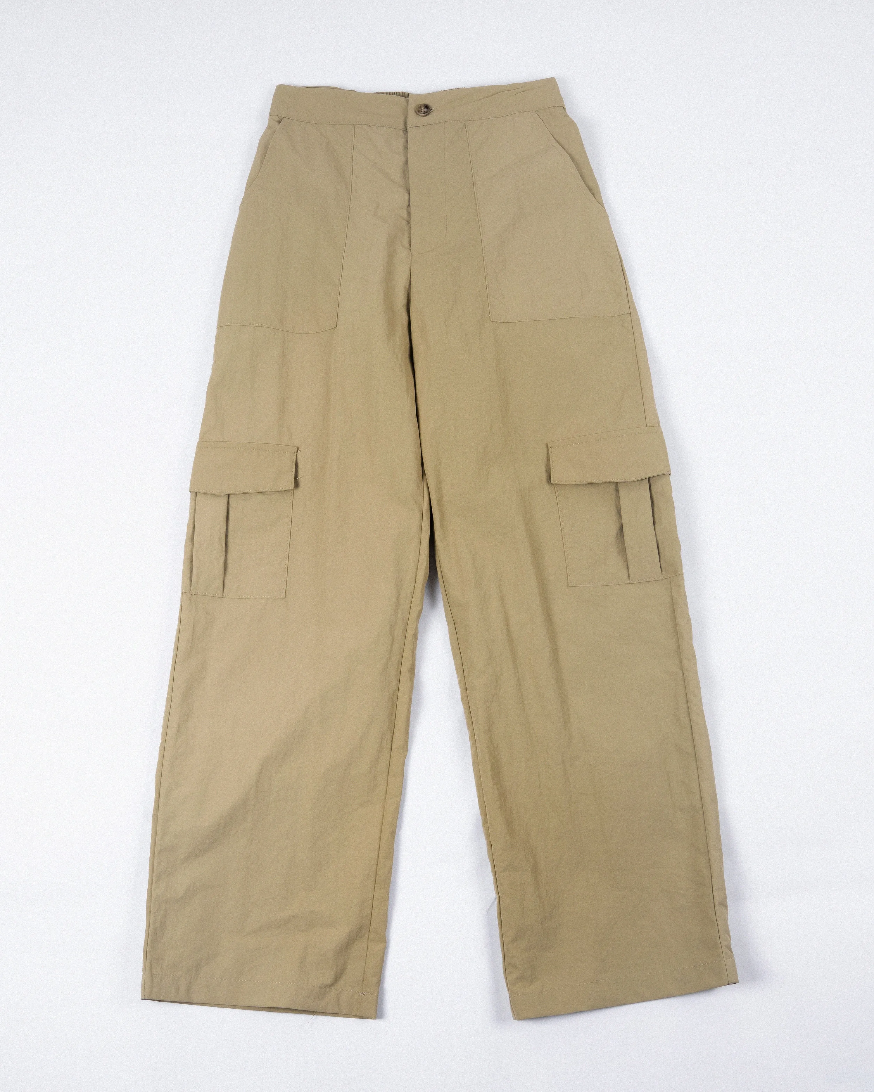 Noah Straight Cut Cargo Pants (Khaki)