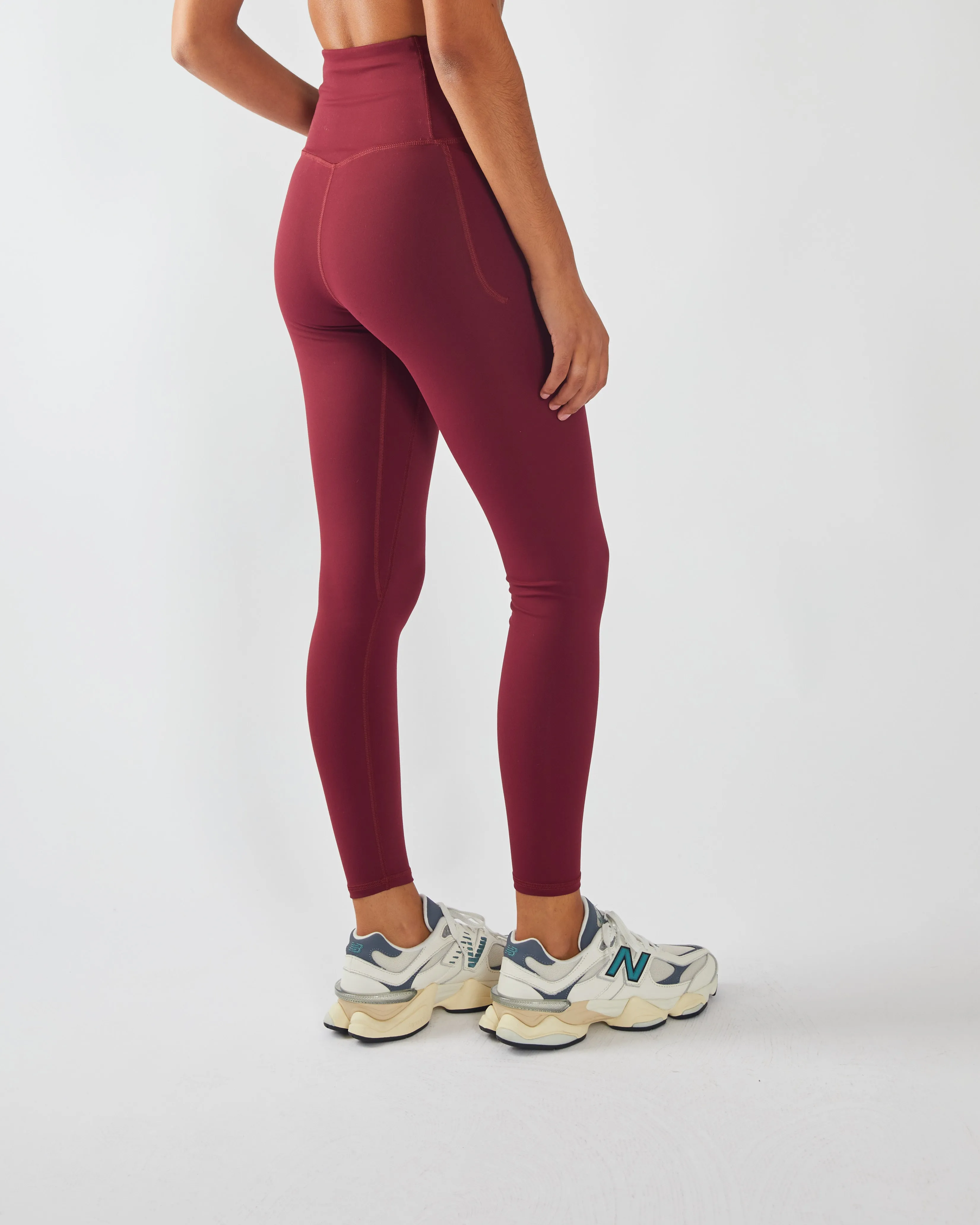 Odessa Ultra Hr Pant Cranberry Red