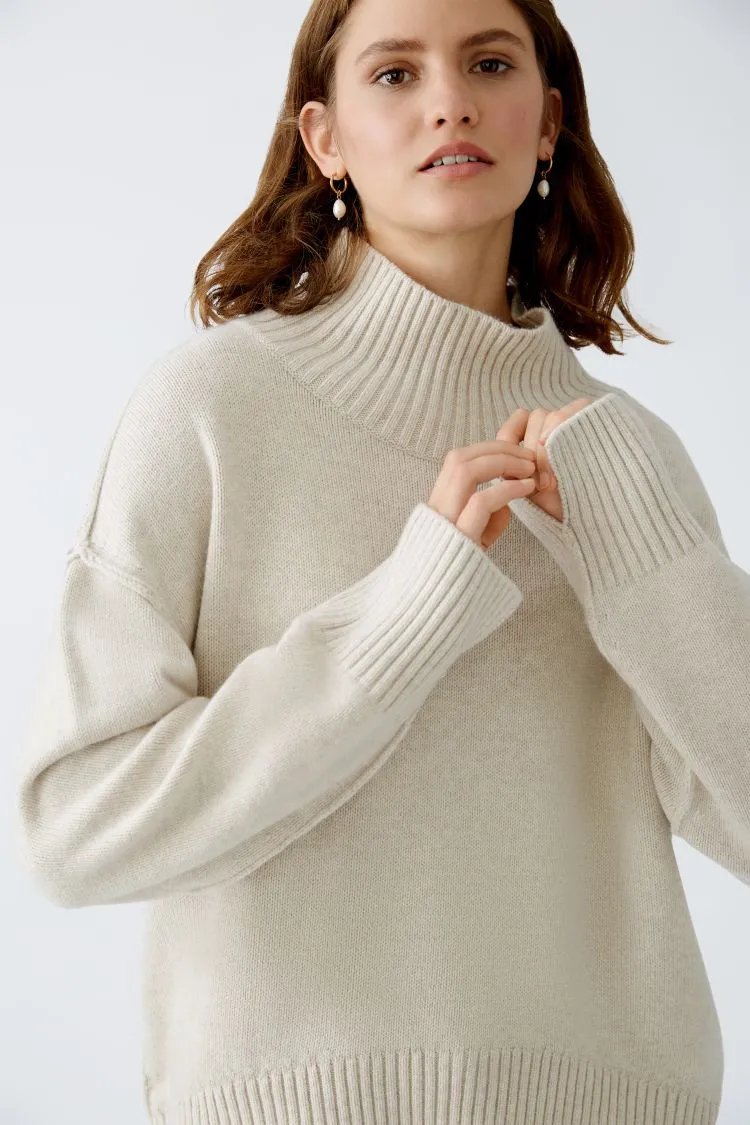 Oui - Oversize Polo Neck