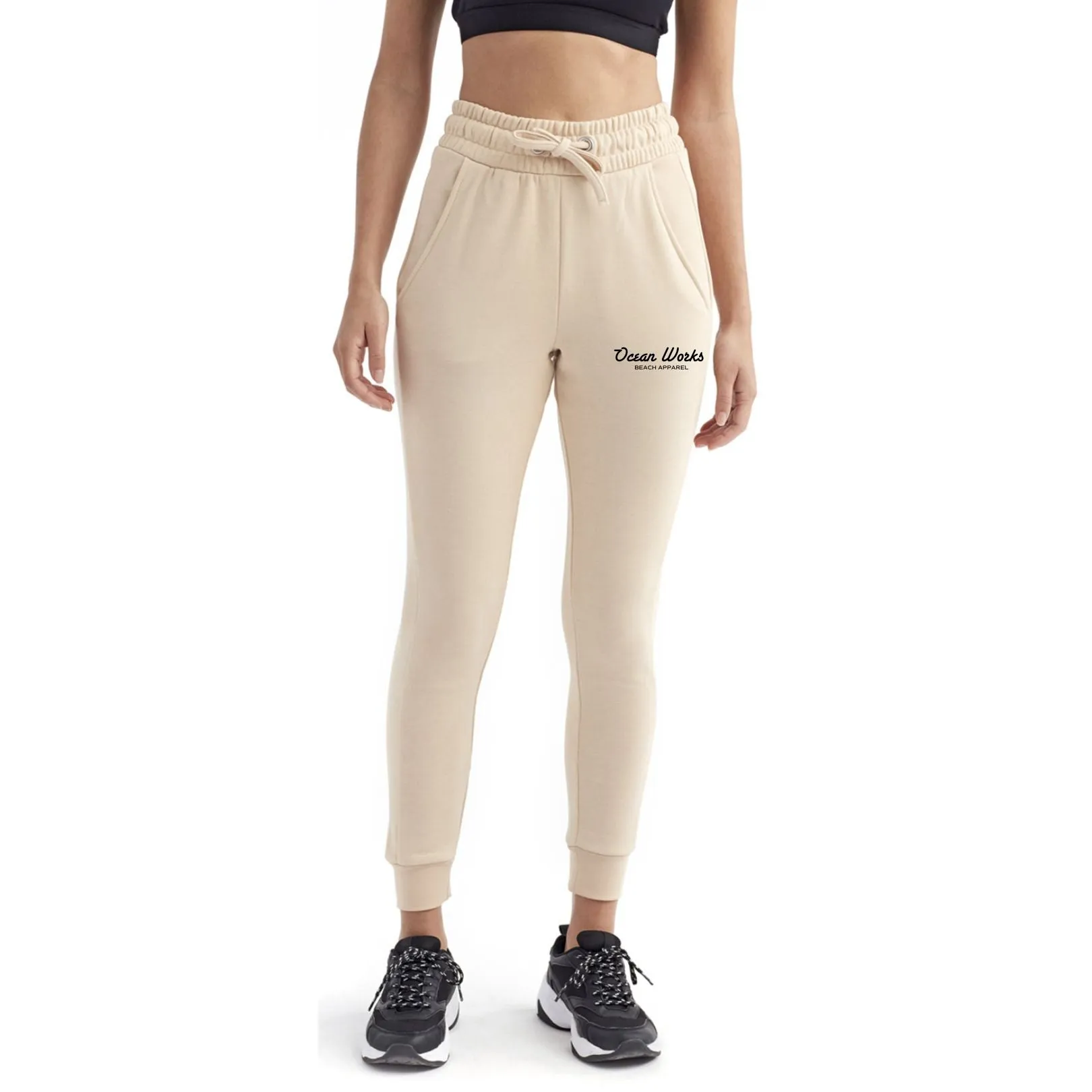 OWBA Embroidered Fitted Yoga Jogger