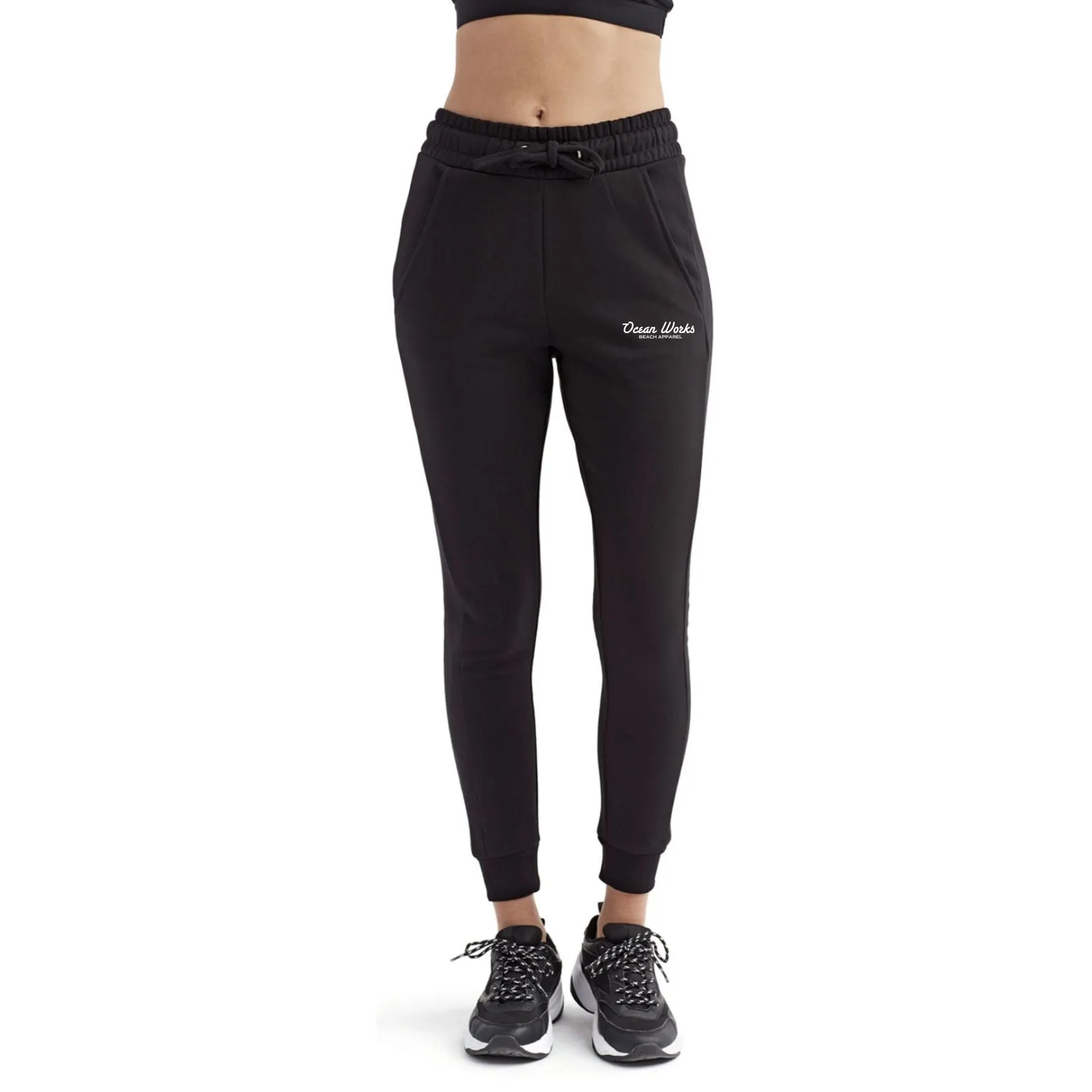 OWBA Embroidered Fitted Yoga Jogger