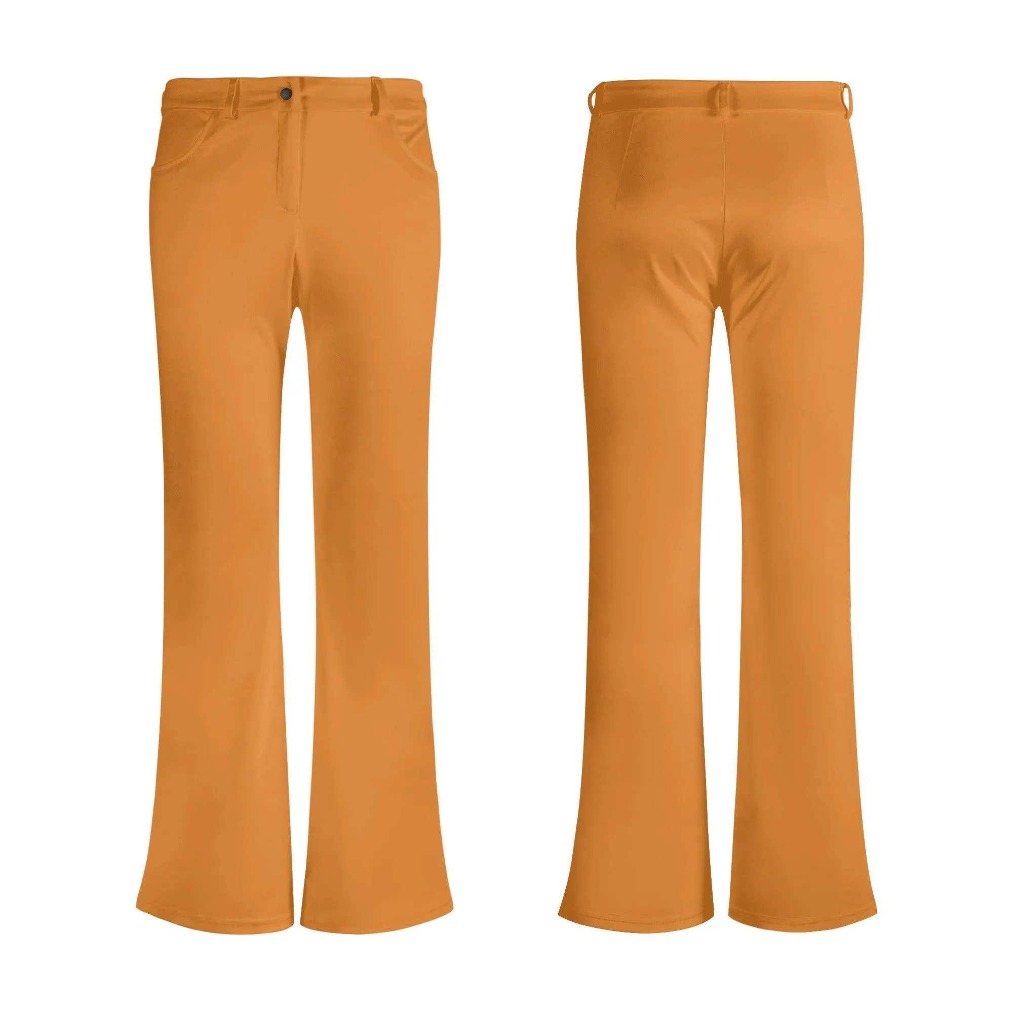 Pinsa Orange Flared Pants