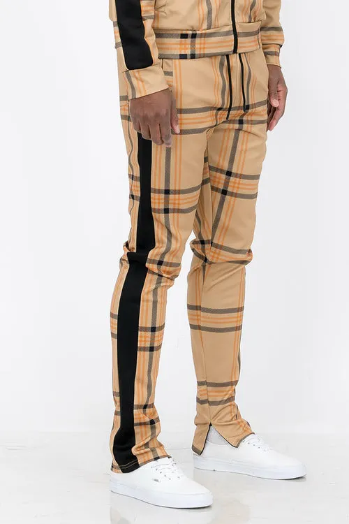 Plaid Out Track Pants