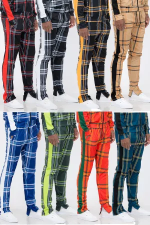 Plaid Out Track Pants