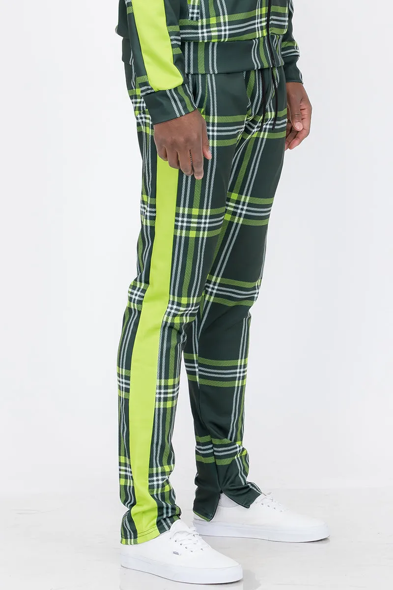 Plaid Out Track Pants