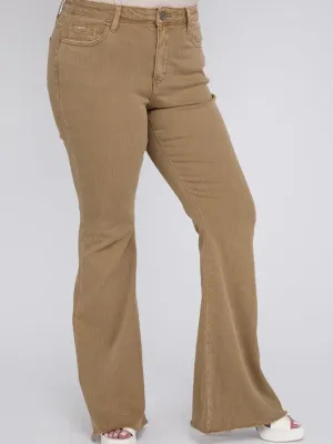 Plus VERVET By Flying Monkey All About the Flare High Rise Super Flare Jeans