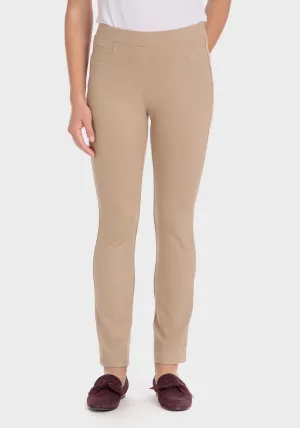 Push Up Trousers - Beige / Sand