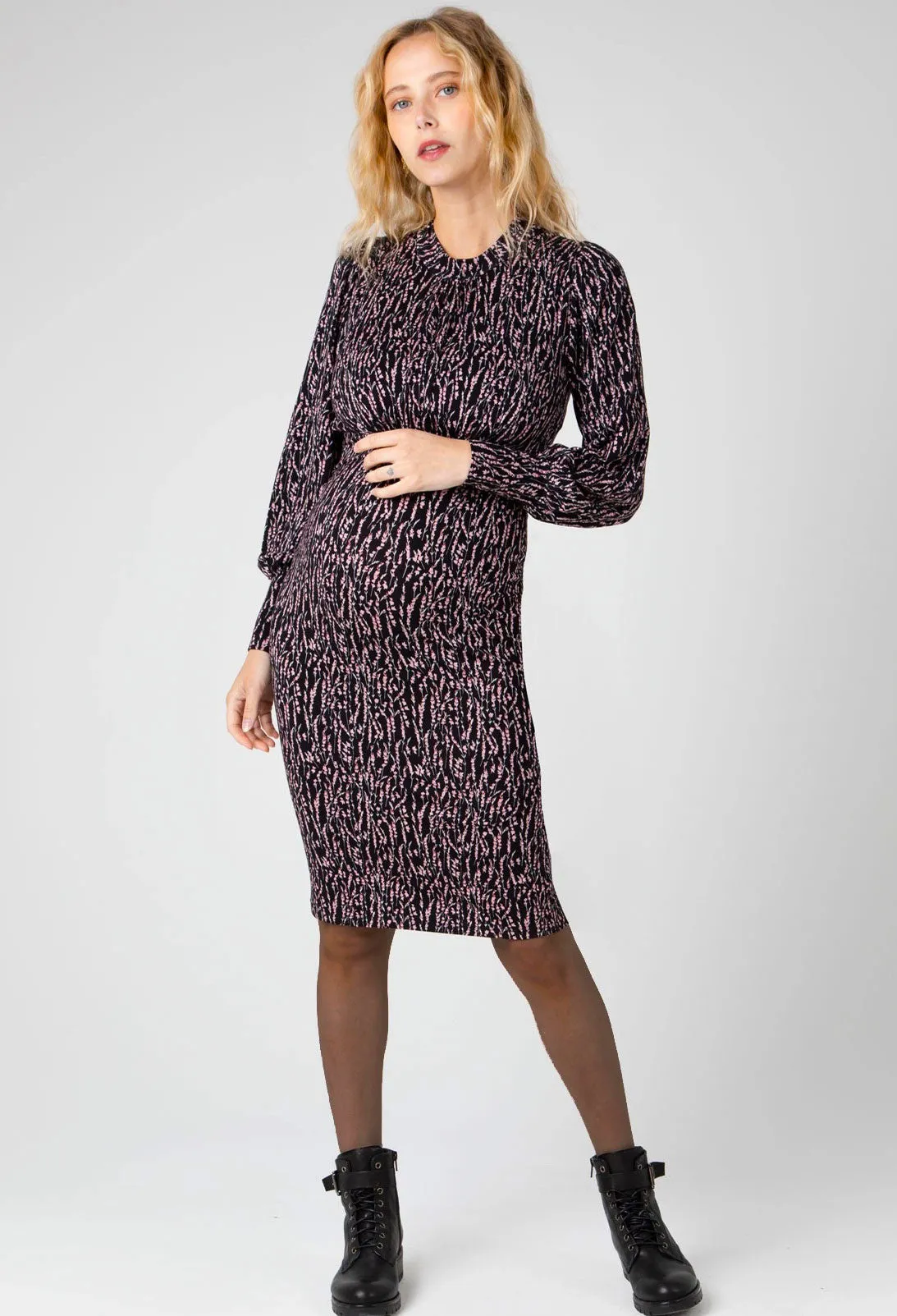 Roseline Maternity & Nursing Dress in Provence