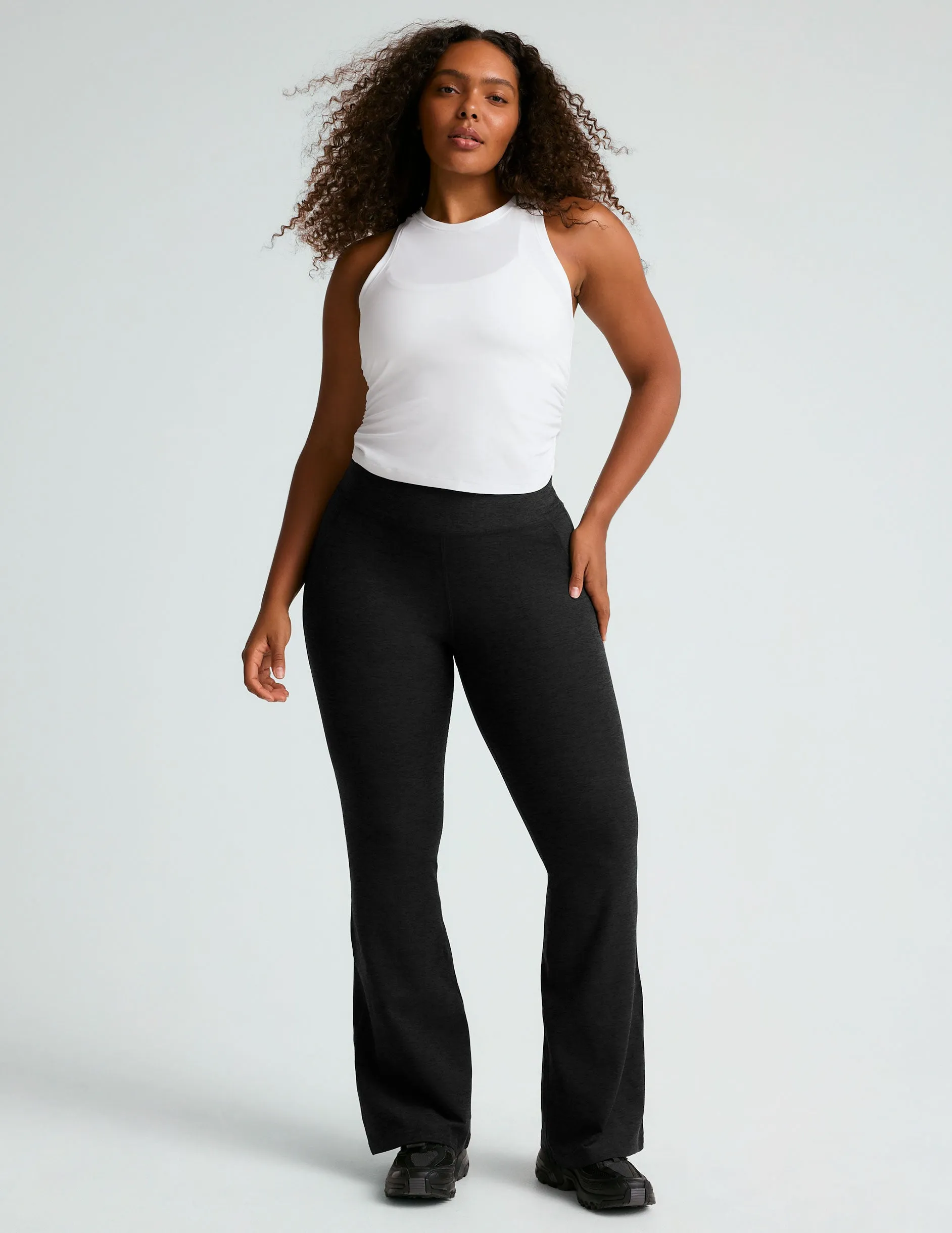 Spacedye All Day Flare High Waisted Pant