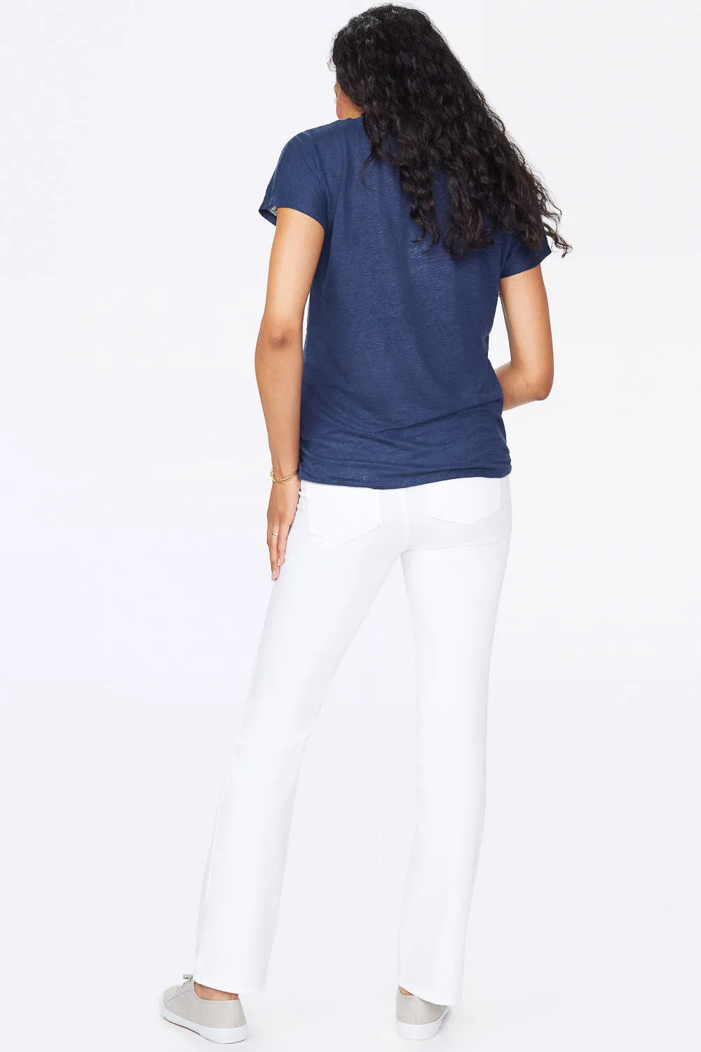 Straight Maternity Jeans - Optic White