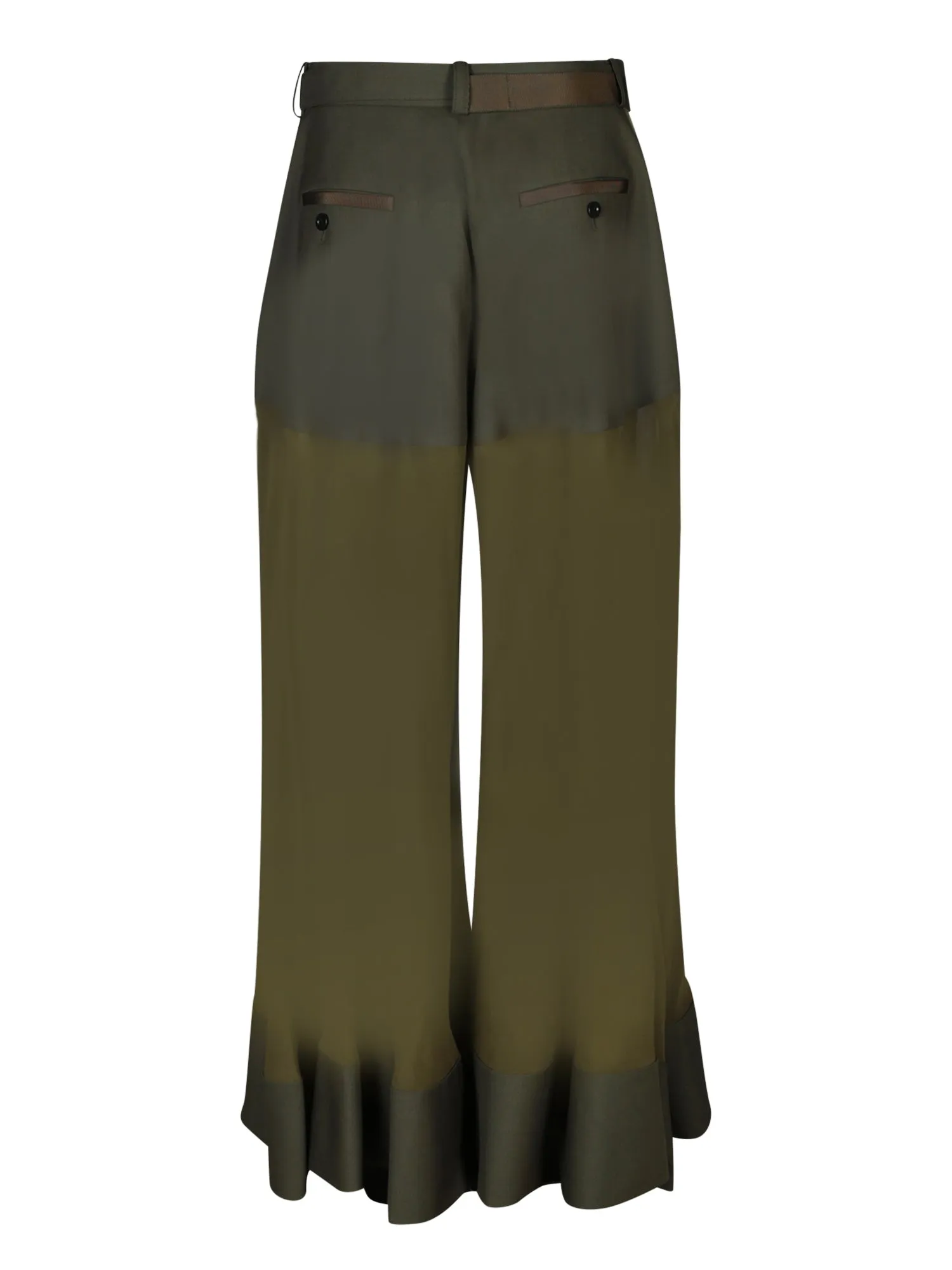 Suited Mix Khaki Trousers