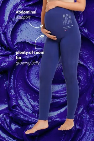 Super soft Bamboo Fibre Antimicrobial Seamless maternity legging-ISML001-Blueprint-