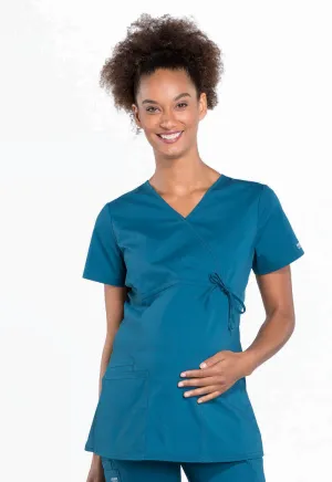 SVH - Urgent Care - WW685 Caribbean Blue Cherokee Women's Maternity Top