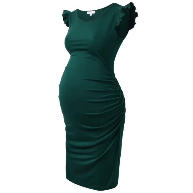 Tabitha Ruched Maternity Dress