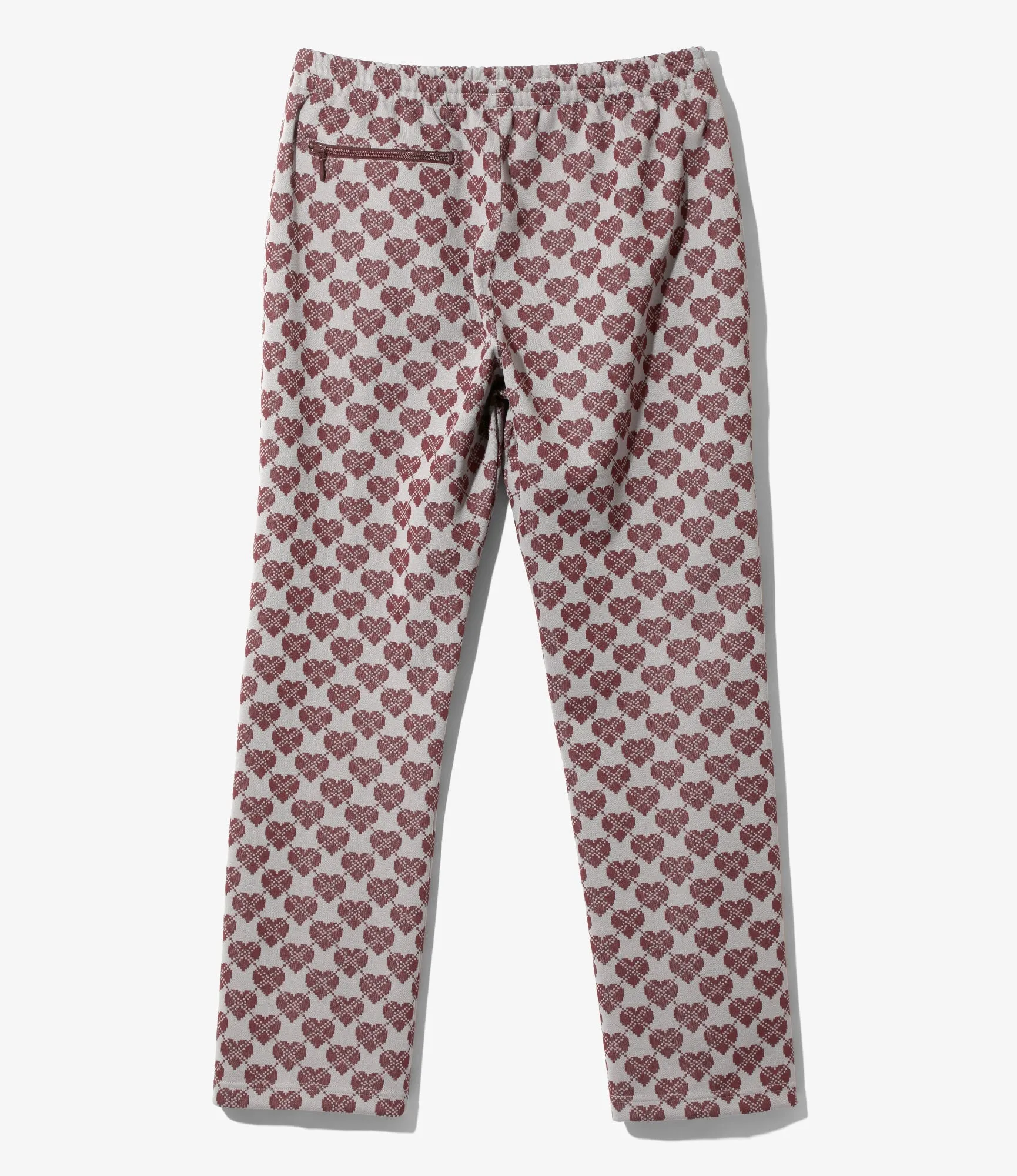 Track Pant – Heart Jacquard Polyester