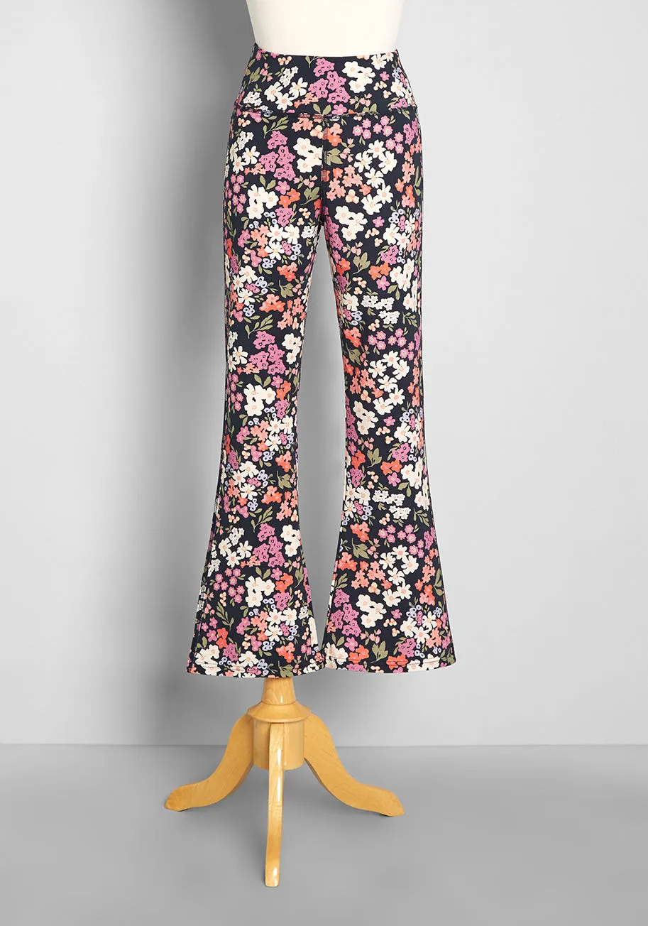 Welcome To Bloom Town Flare Pants